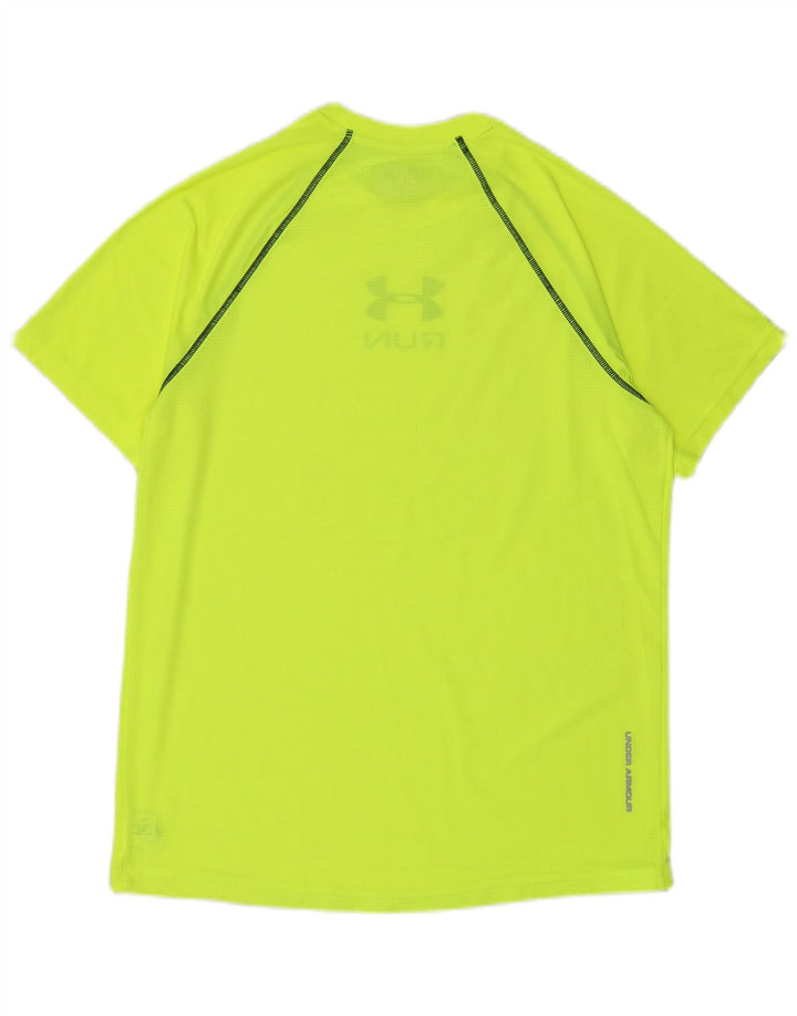 UNDER ARMOUR Camiseta gráfica Heat Gear para hombre Top Poliéster verde medio