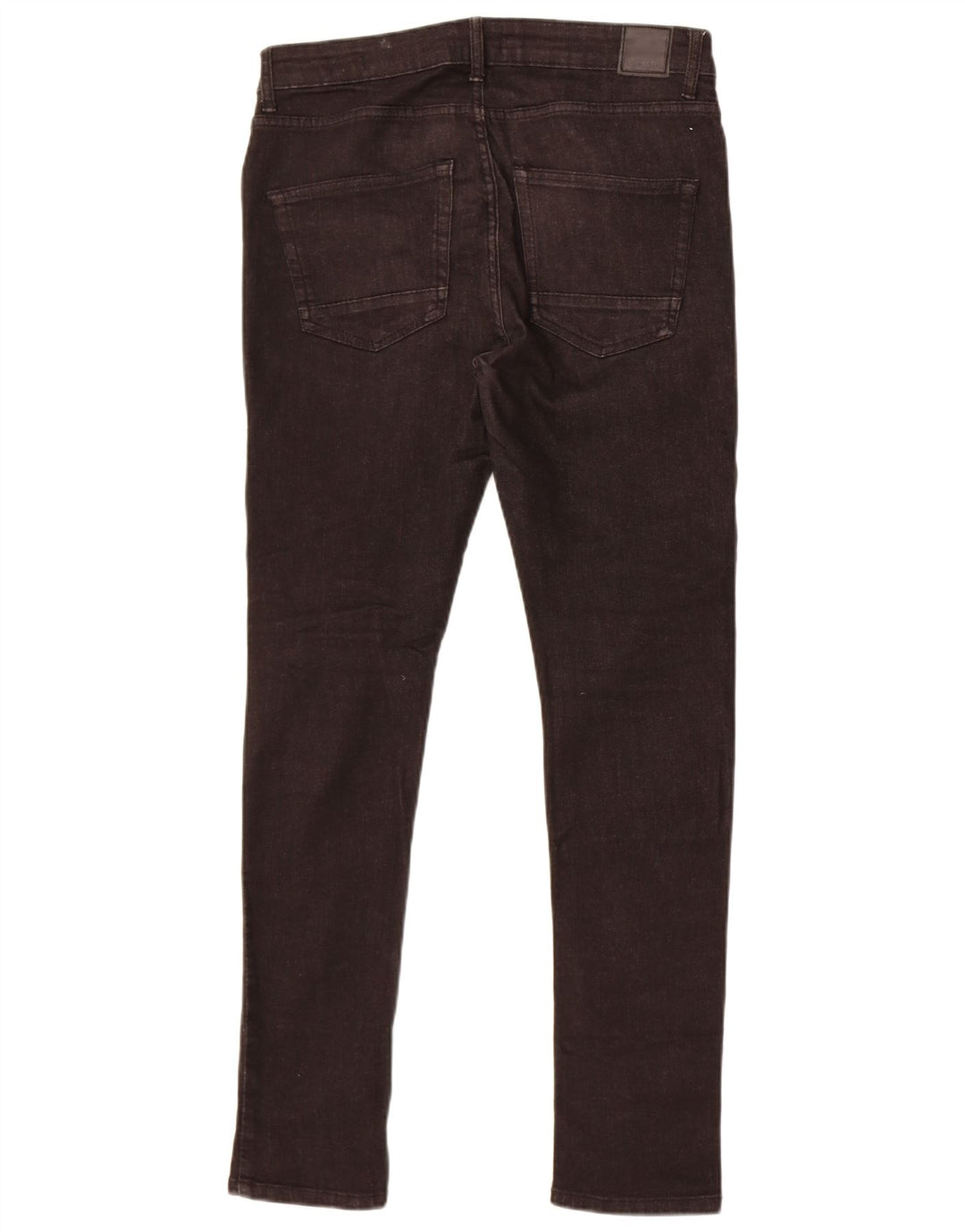 Vaqueros pitillo para hombre Bench W32 L32 Algodón negro
