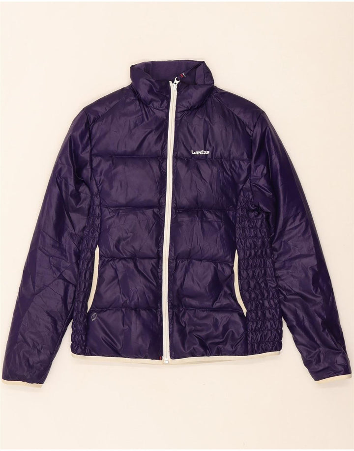 WED ZE Womens Padded Jacket UK 10 Small Purple Vintage Wed Ze and Second-Hand Wed Ze from Messina Hembry 