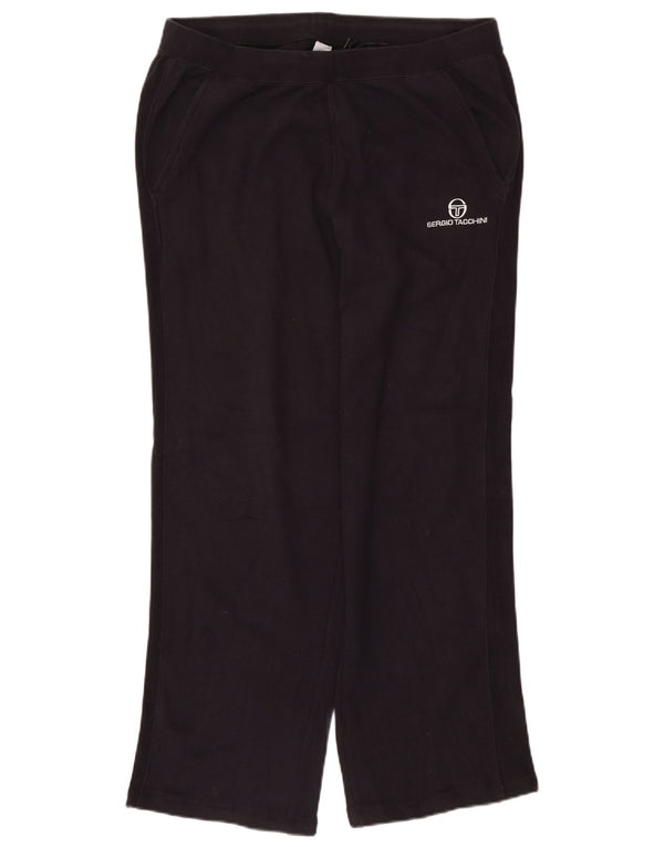 Sergio Tacchini Pantalones de chándal para mujer UK 46 Large Azul marino Algodón