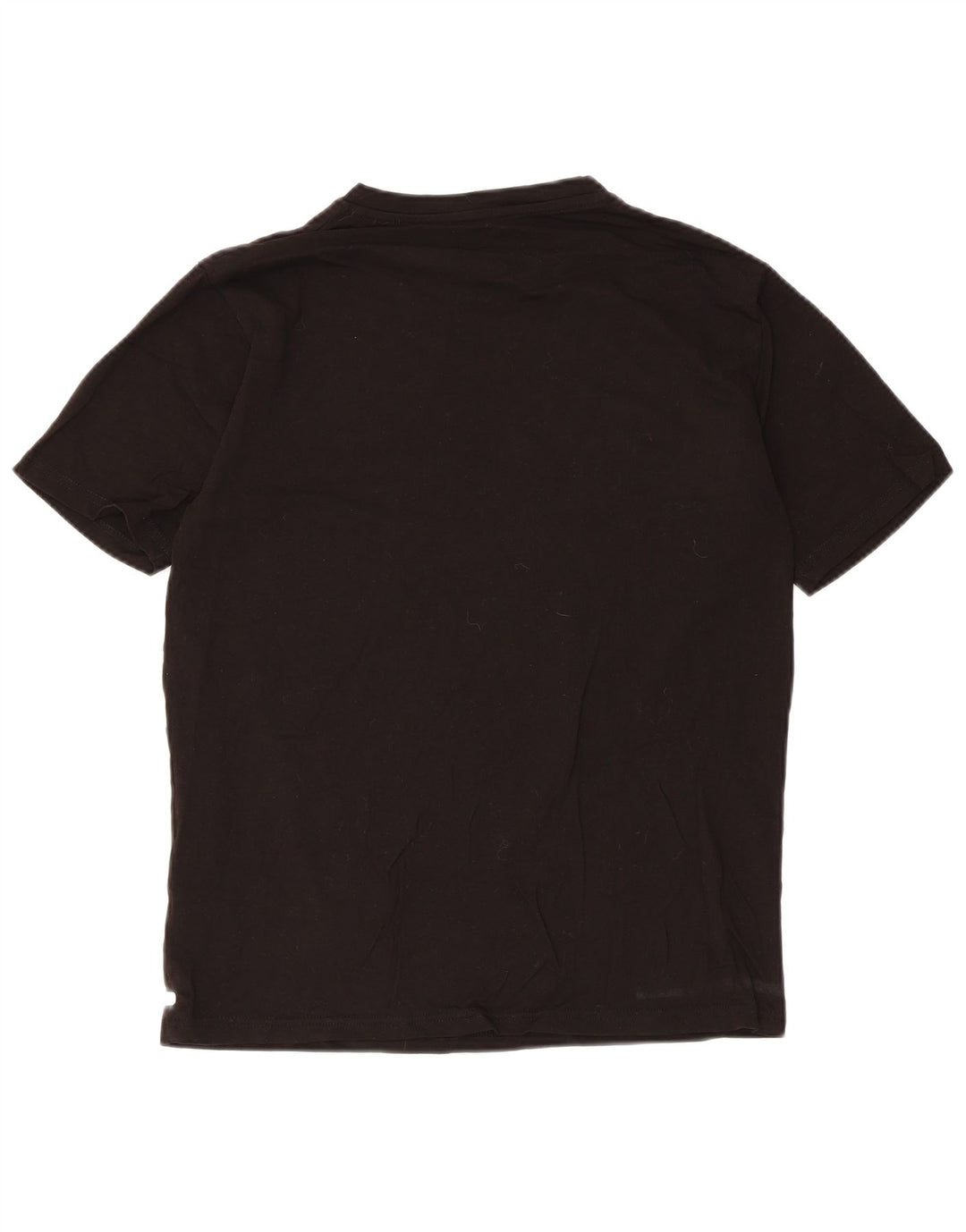 Camiseta Gas Hombre Top Medium Negro Algodón