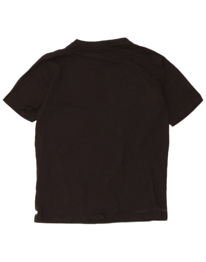 Camiseta Gas Hombre Top Medium Negro Algodón