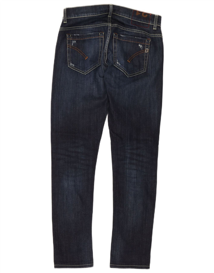 Dondup Vaqueros Slim Hombre W31 L30 Azul Marino Algodón