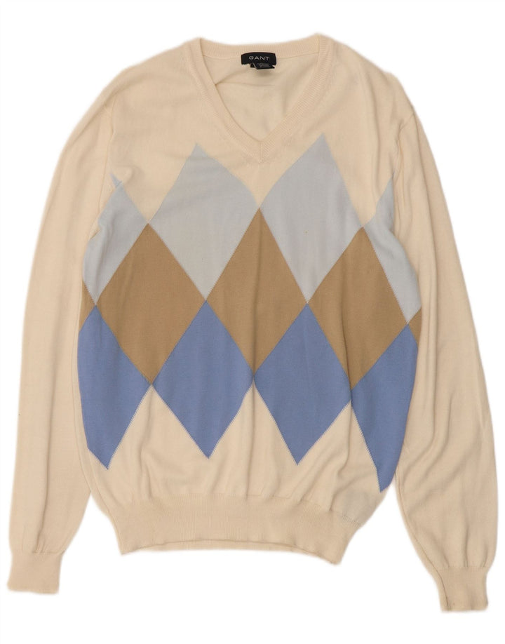 Gant Jersey con Cuello en V para Hombre