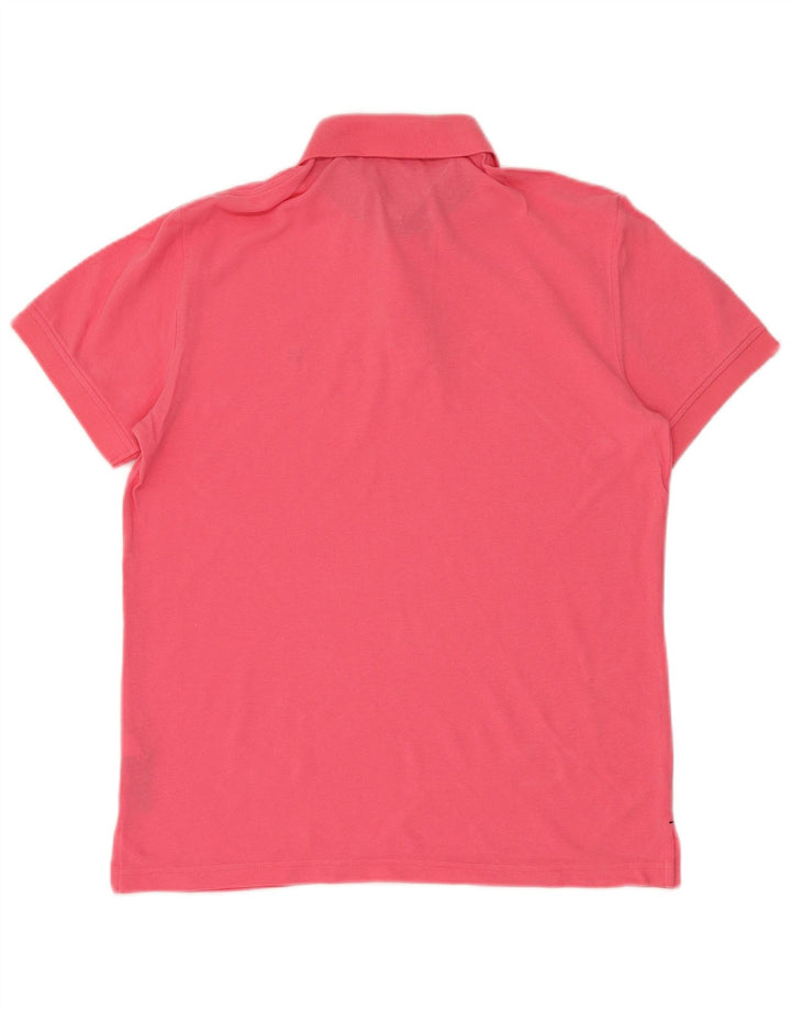 TOMMY HILFIGER Polo Custom Fit de algodón rosa medio para hombre