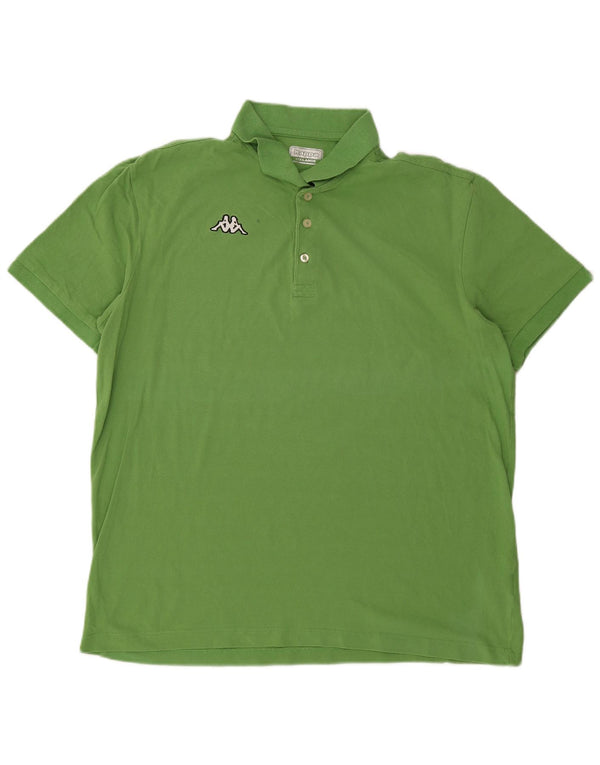 Kappa Polo Hombre 3XL Algodón Verde