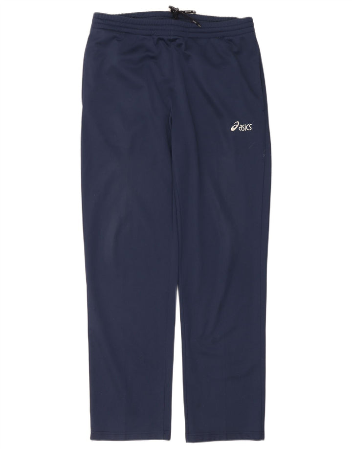 Pantalón Chándal Asics Mujer Grande Azul Marino Poliéster Deportivo