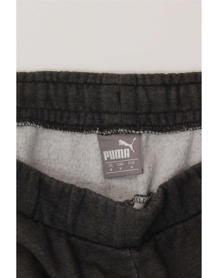 Pantalones De Chándal Puma Gris Medio De Algodón Color Block