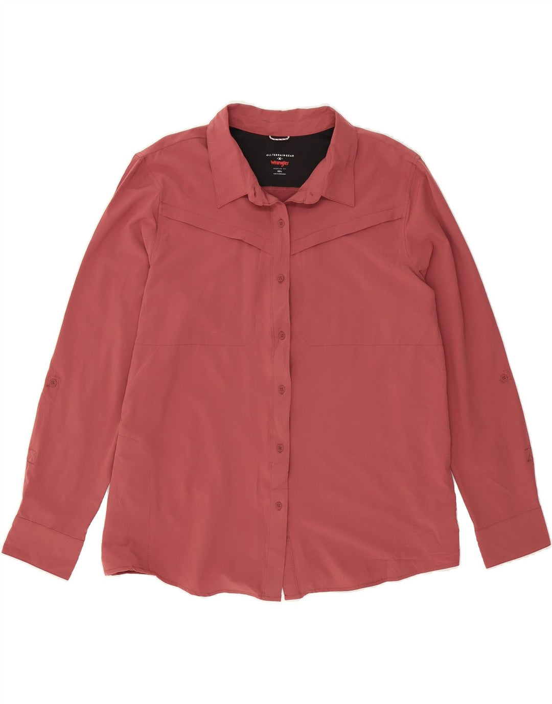 WRANGLER Womens Regular Fit Shirt Blouse UK 20 2XL Pink Polyester Vintage Wrangler and Second-Hand Wrangler from Messina Hembry 