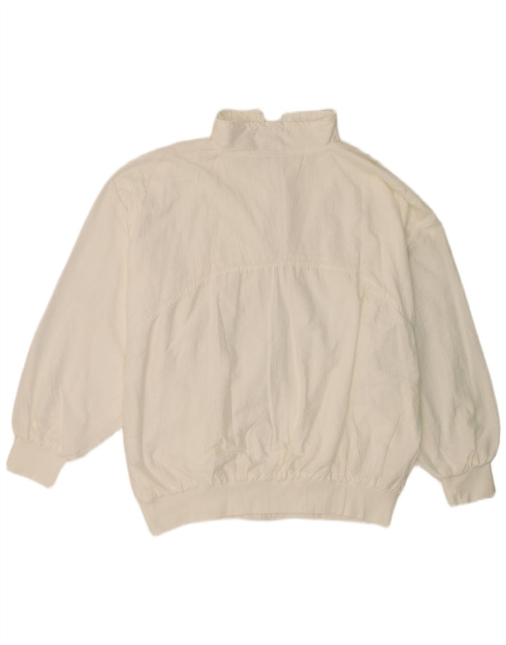 Trigema Chaqueta De Chándal Hombre XL Nylon Blanco