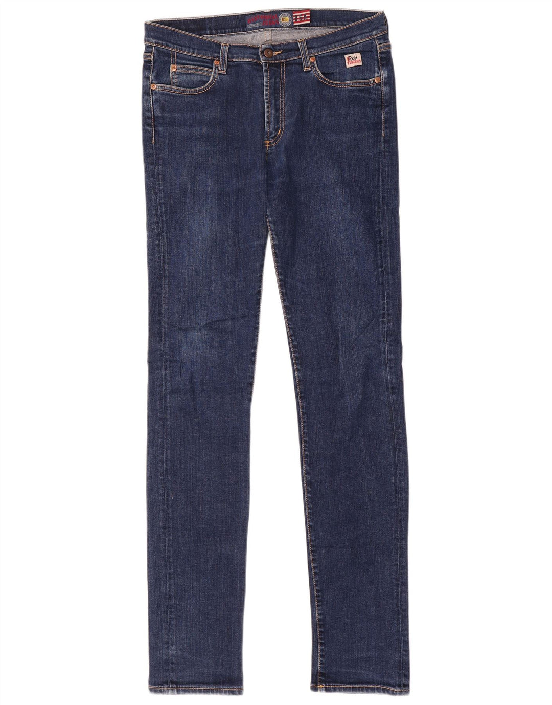 Roy Rogers Vaqueros ajustados para hombre W32 L36 Algodón azul