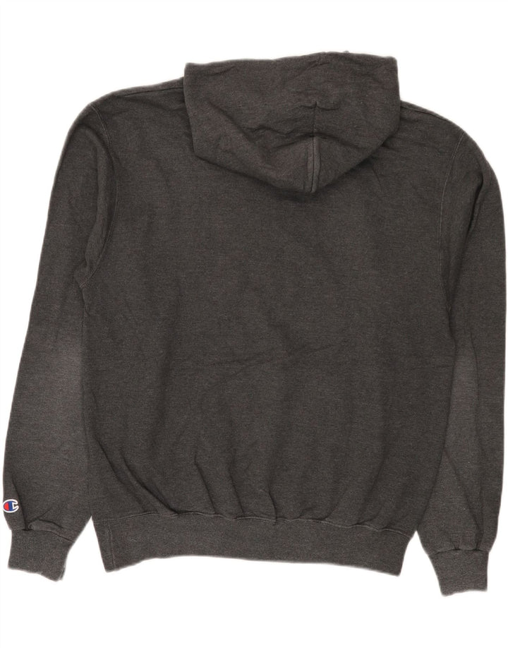 Champion Tufts University Graphic Sudadera con Capucha Gris Medio
