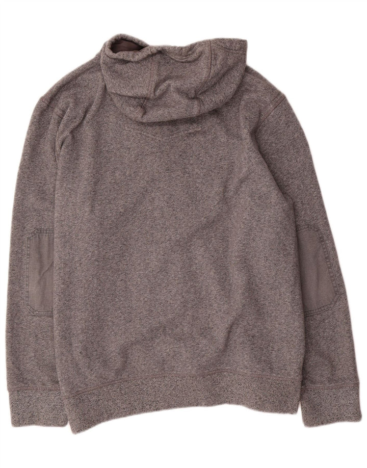 Sudadera con capucha y cremallera para hombre Fat Face 2XL Algodón gris