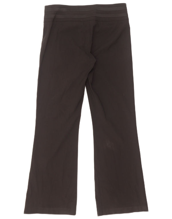 Oasis Pantalones de traje con corte de bota de cintura baja para mujer UK 10 Small W32 L31 Black
