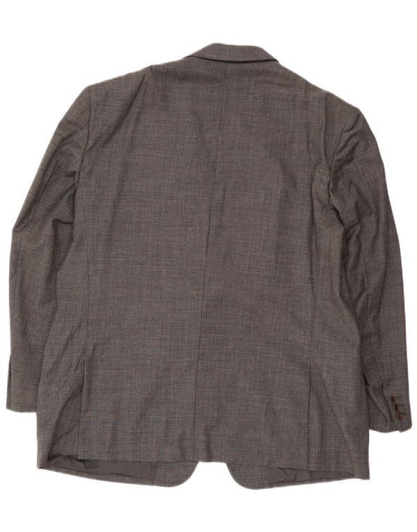 Valentino Chaqueta tipo blazer de 2 botones para hombre UK 42 XL Lana virgen gris