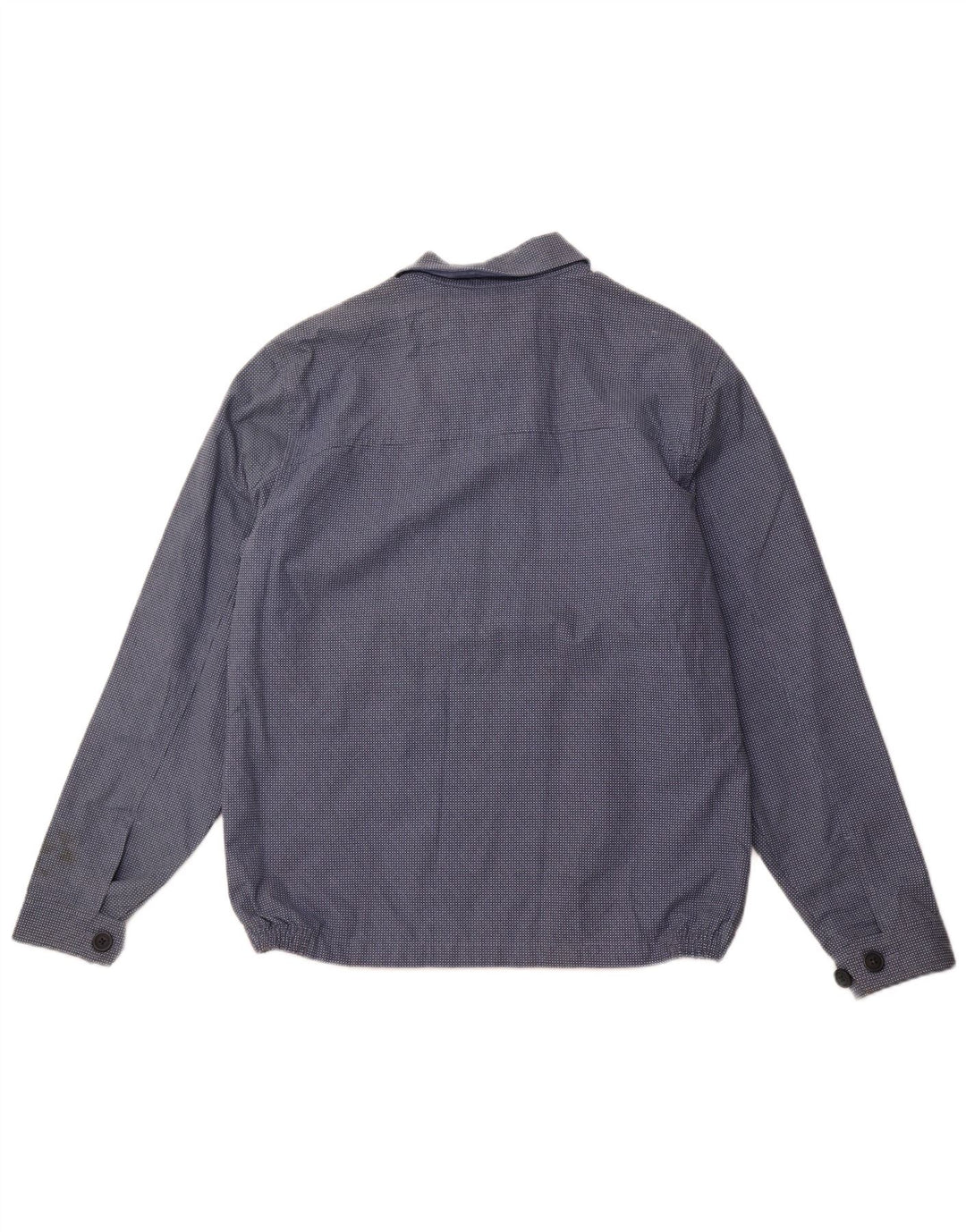 MARKS & SPENCER Chaqueta bomber para hombre UK 38 Algodón con lunares azules medianos