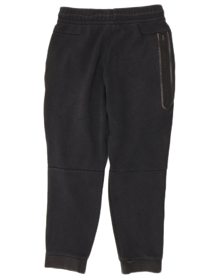 NIKE Pantalones de chándal para niños Joggers 12-13 años Grande Negro Algodón
