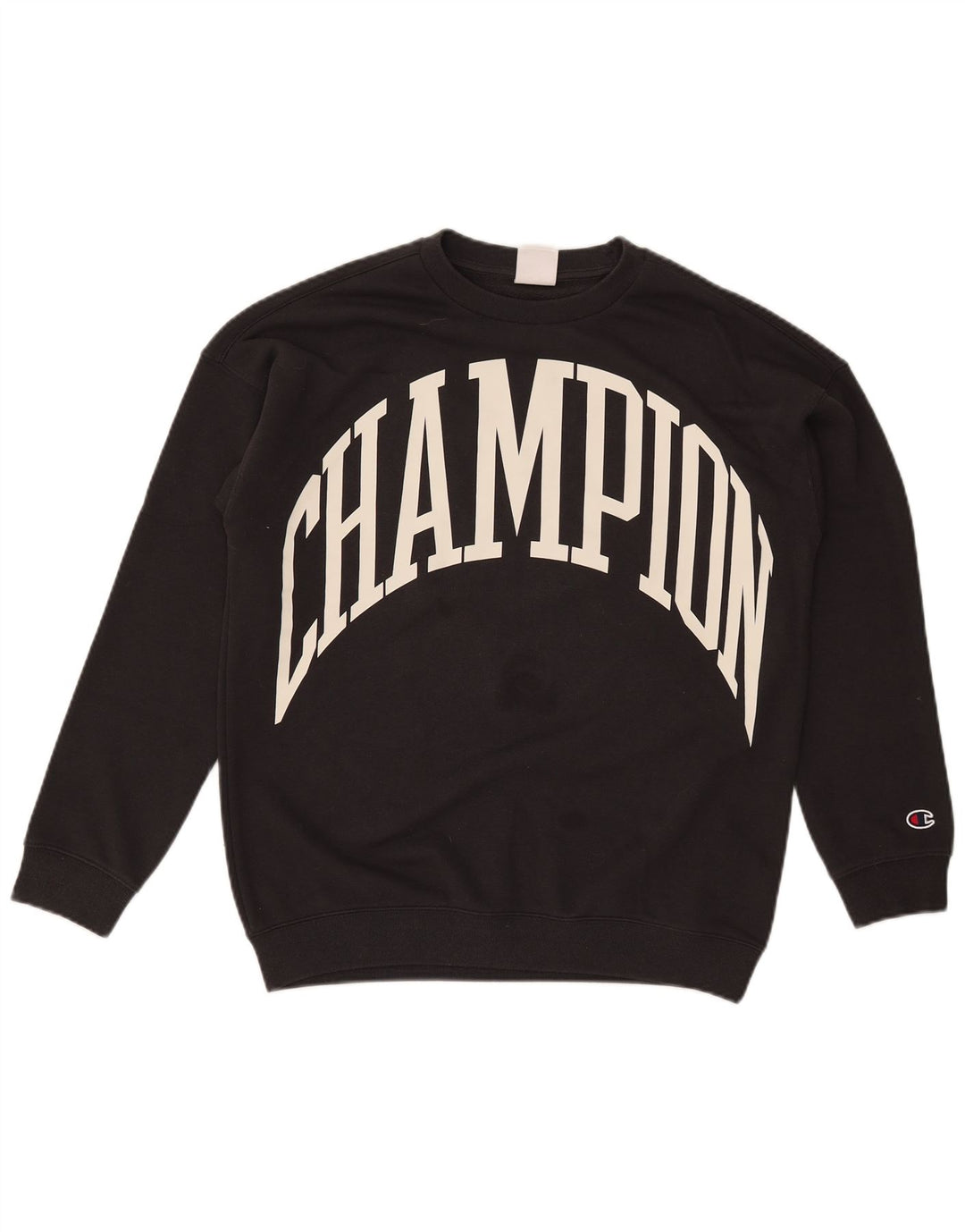 Champion Sudadera gráfica para niños 13-14 años XL Algodón negro