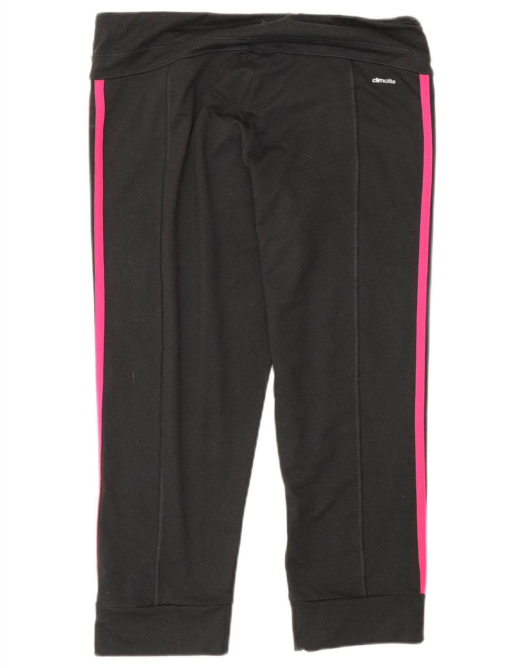 Adidas Mujer Climalite Capri Leggings Reino Unido 12/14 Mediano Negro Poliéster