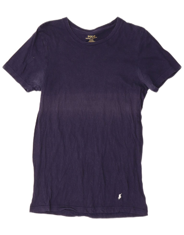 Polo Ralph Lauren - Camiseta de corte clásico para hombre, talla pequeña, algodón azul marino