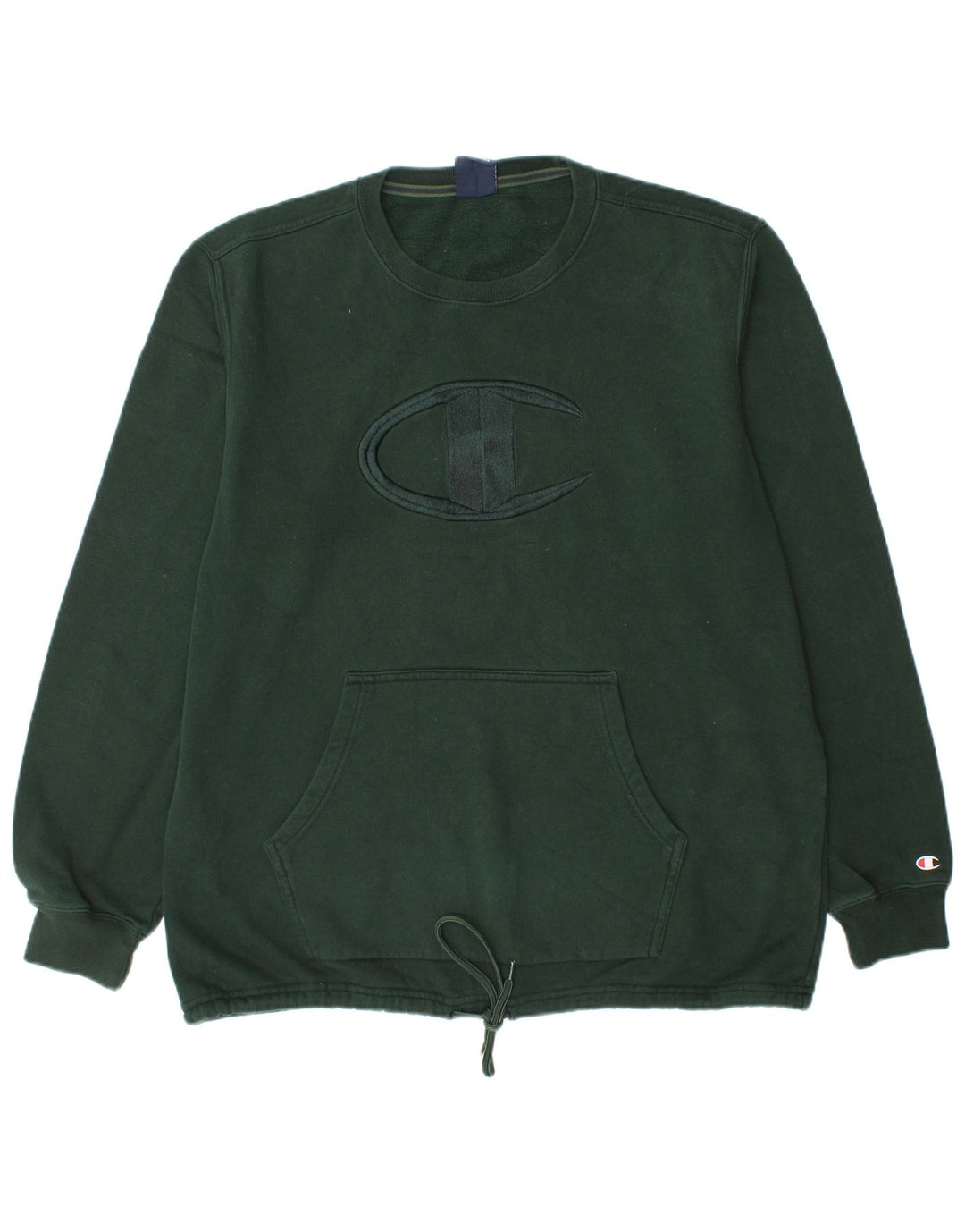 CHAMPION Sudadera gráfica para hombre Jumper XL Algodón verde