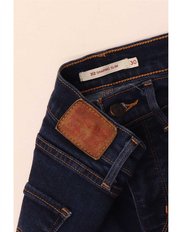 Vaqueros Levi's Mujer 312 Shaping Slim W30 L27 Azul Marino