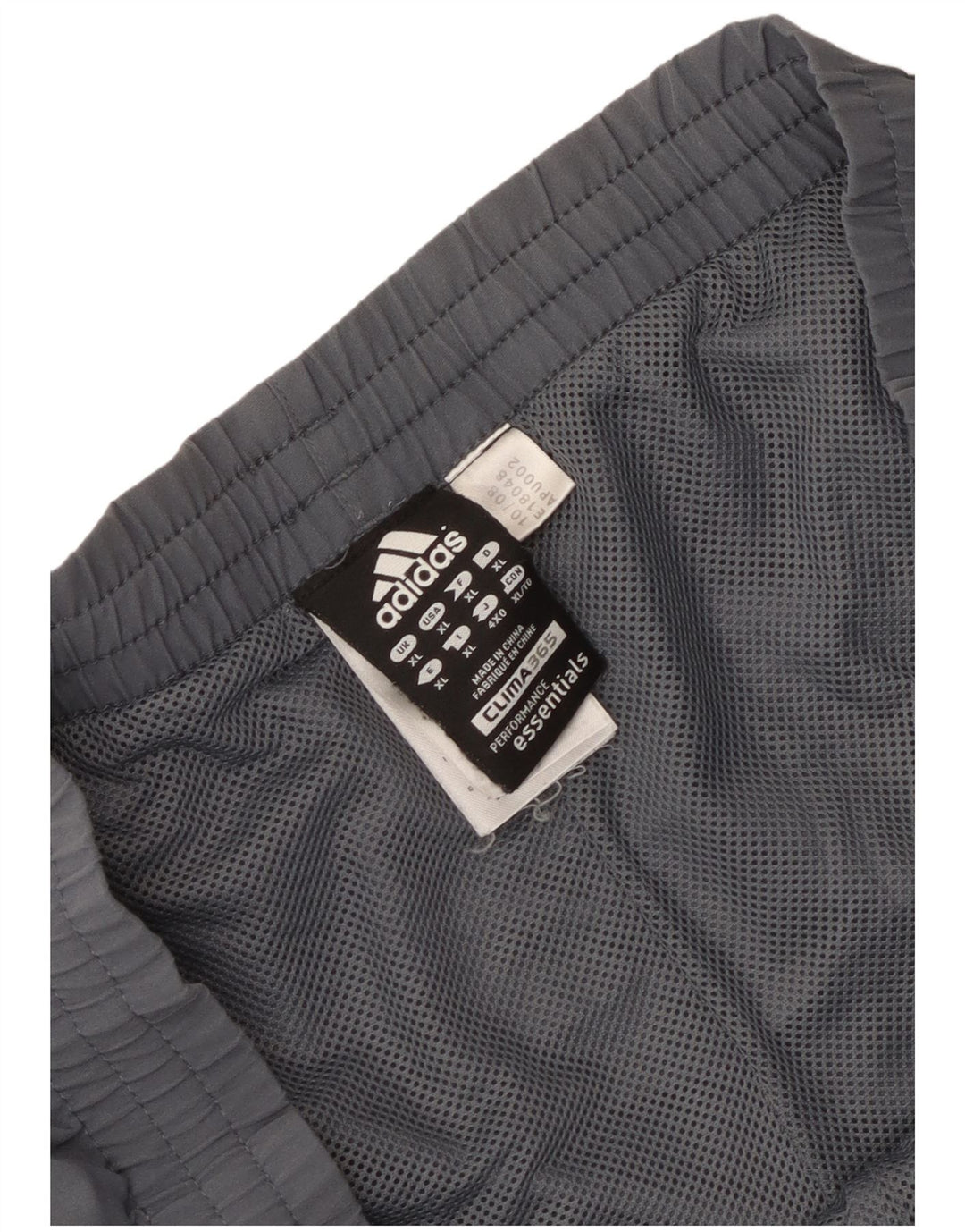 Adidas Mens Clima 365 Sport Shorts XL Gris Poliéster