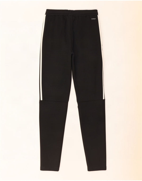 Adidas Mens Climalite Chándal Pantalones Pequeños Negro Poliéster
