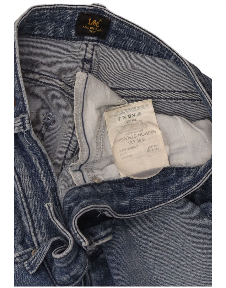 Vaqueros rectos Marion para hombre Lee W30 L31 Algodón azul