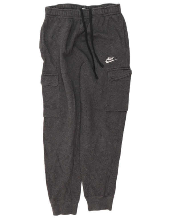 Nike Hombre Cargo Chándal Pantalones Joggers Pequeño Gris Algodón