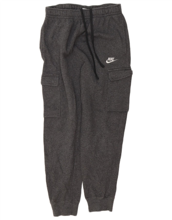 Nike Hombre Cargo Chándal Pantalones Joggers Pequeño Gris Algodón