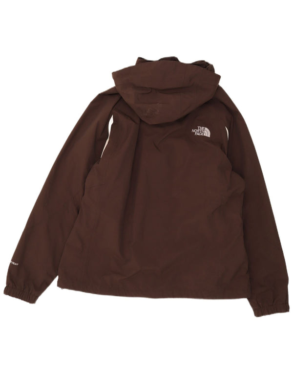 The North Face Chaqueta impermeable con capucha para mujer UK 40 XL Nylon color block marrón