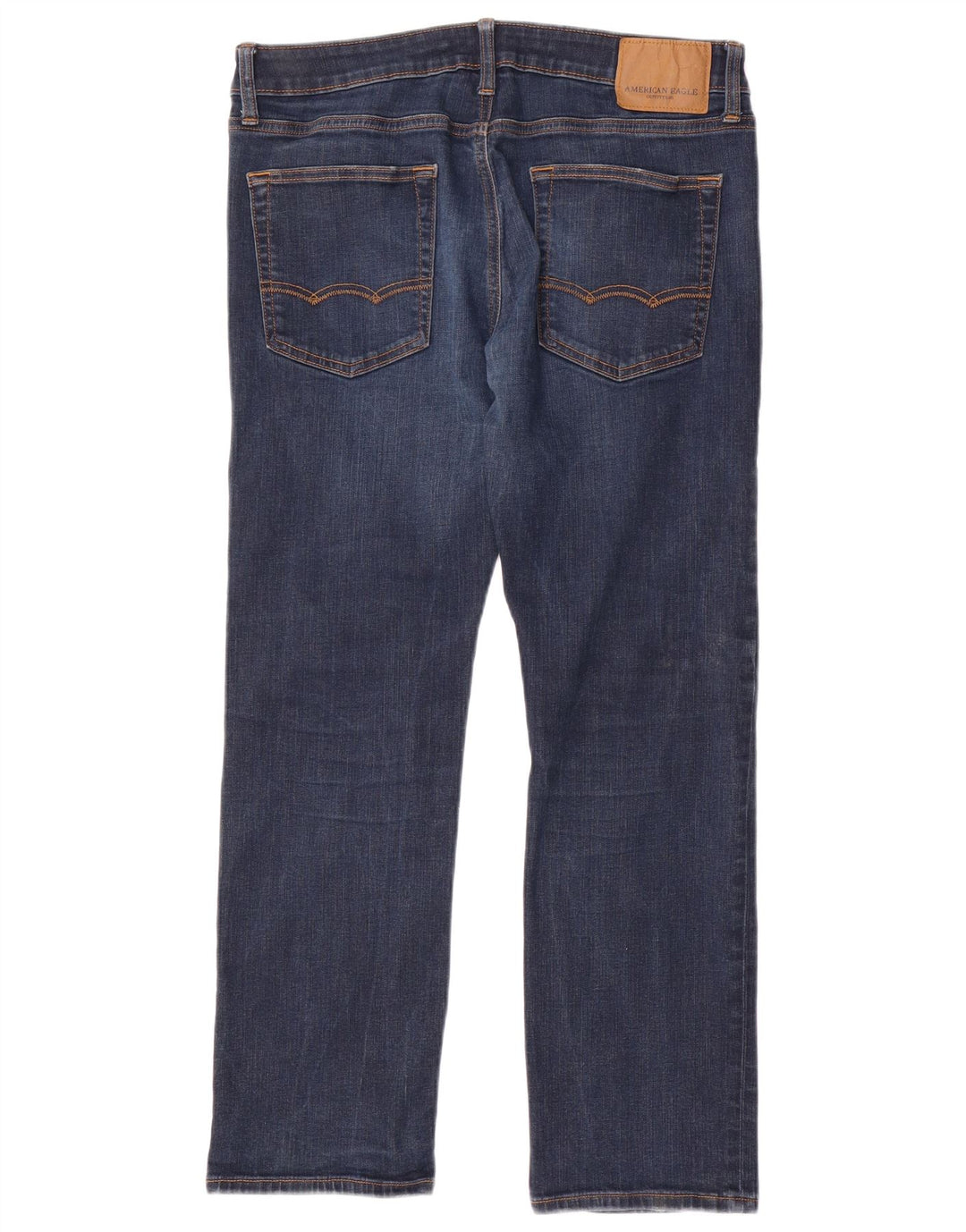 AMERICAN EAGLE OUTFITTERS Vaqueros rectos para hombre W34 L30 Algodón azul