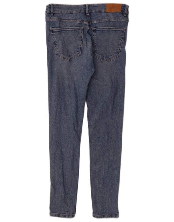 Zara Vaqueros pitillo para mujer EU 38 Small W28 L28 Azul
