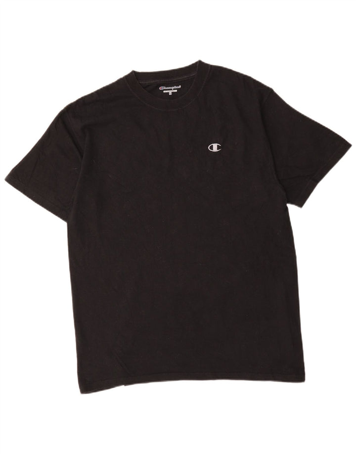 Champion Camiseta Hombre Top Medium Negro Algodón