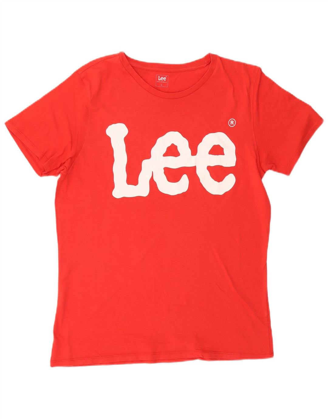 Lee - Camiseta gráfica para hombre, talla grande, color rojo