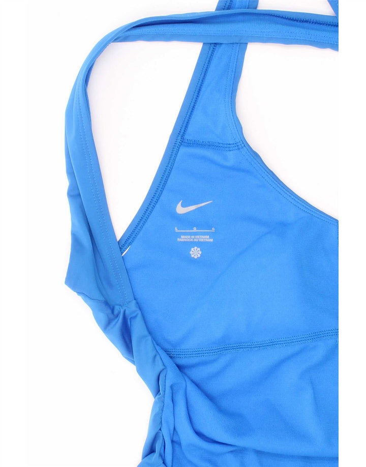 Traje De Baño Nike Mujer Grande Azul Deportes