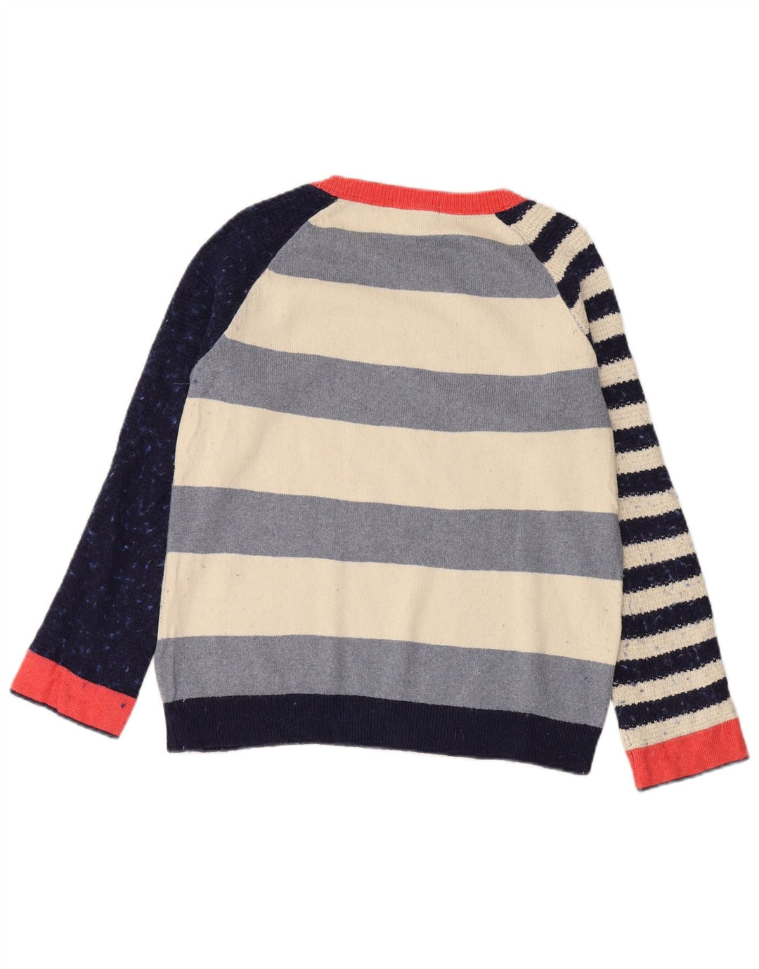 WHITE STUFF Suéter tipo jersey con cuello barco para mujer UK 12 Medium Multicolor