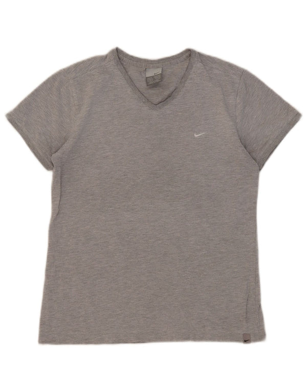 Camiseta Nike Mujer Top UK 10/12 Gris Medio