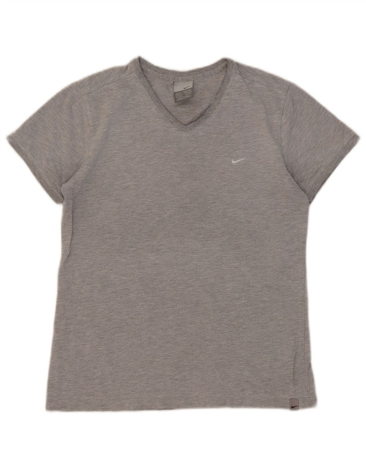 Camiseta Nike Mujer Top UK 10/12 Gris Medio