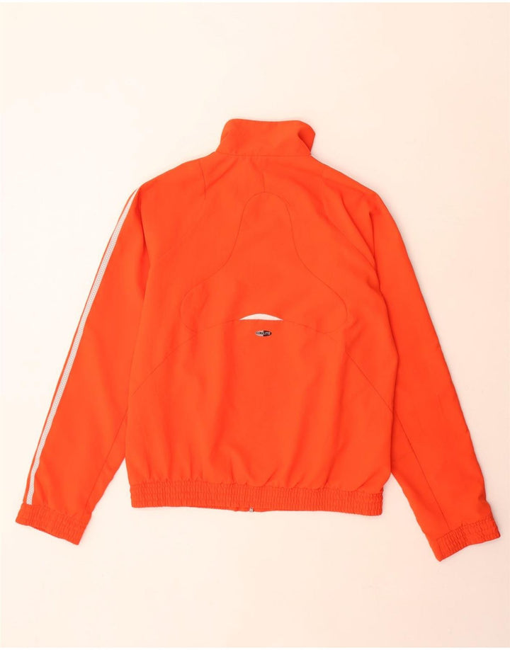 Adidas Hombre Chándal Top Chaqueta Pequeña Naranja Colorblock