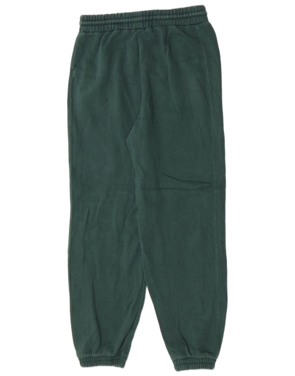 Zara Mujer Pantalones De Chándal Joggers UK 42 Algodón Verde Medio