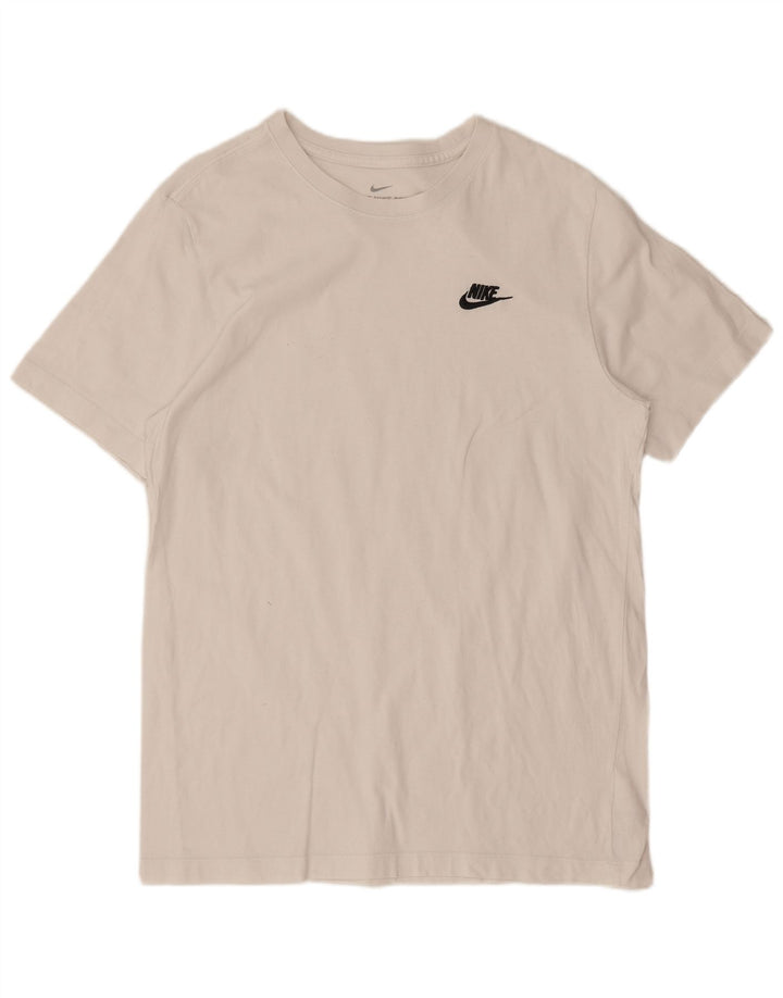 Camiseta Nike Hombre Top Medium Blanco Algodón