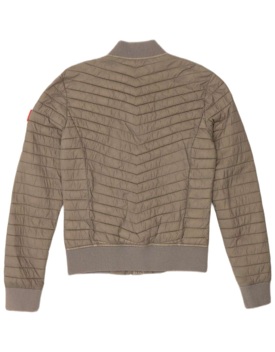 Superdry Chaqueta Acolchada Mujer UK 6 XS Nylon Caqui