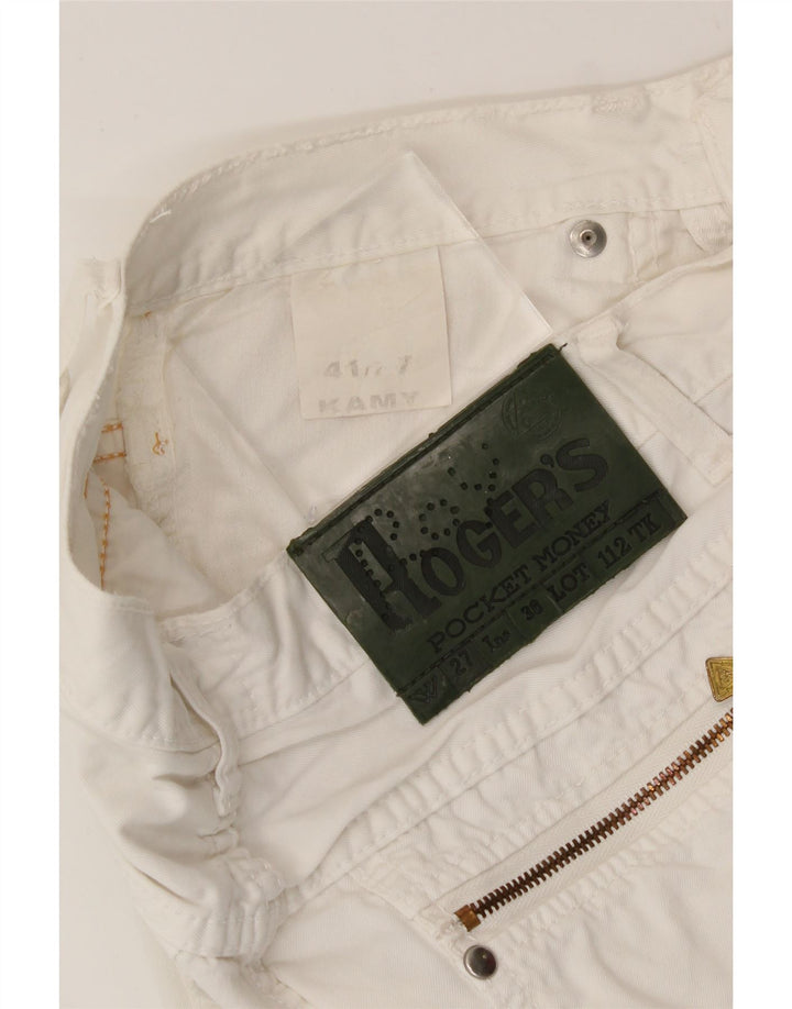 ROY ROGERS Womens Casual Shorts  W27 Small White Vintage Roy Rogers and Second-Hand Roy Rogers from Messina Hembry 