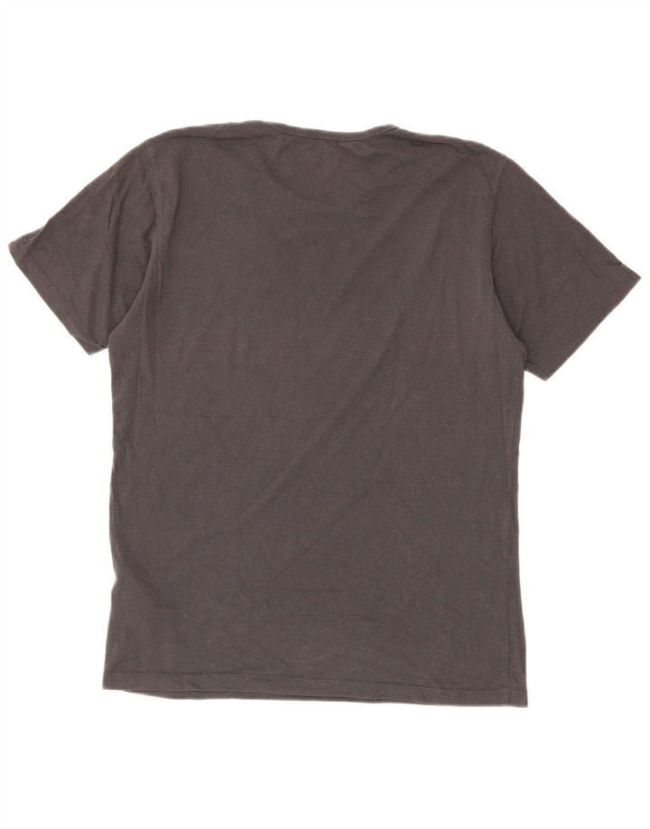 Lee Camiseta Regular Fit Para Hombre Top Pequeño De Algodón Gris