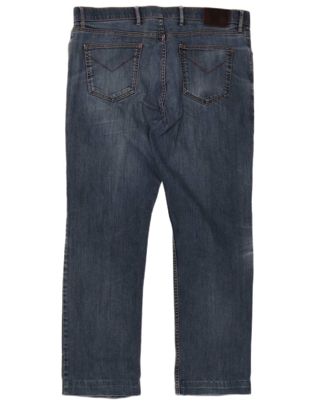 Marks & Spencer Vaqueros rectos de corte regular para hombre W40 L33 Algodón azul