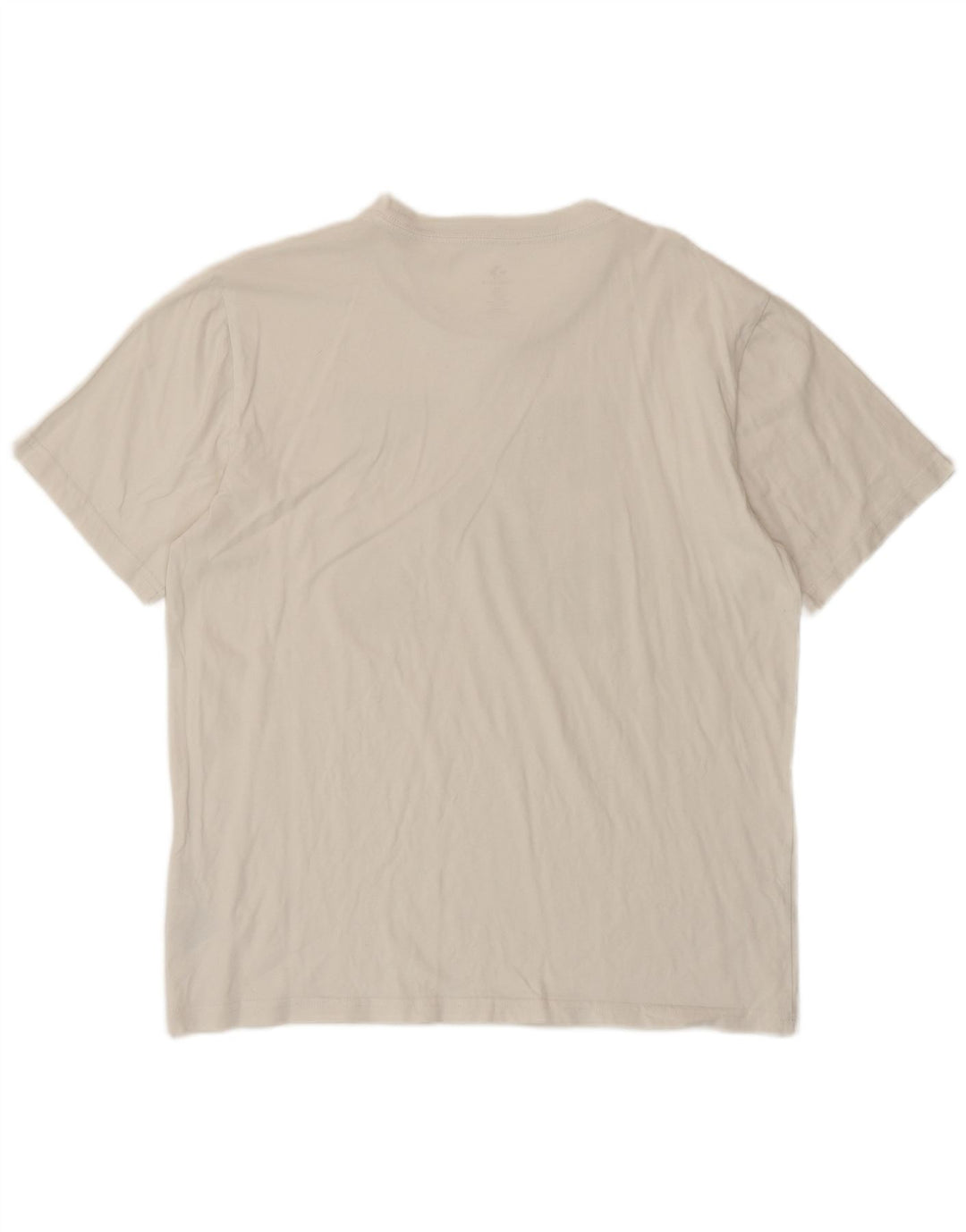 Camiseta con gráfico Converse para hombre Top mediano de algodón blanco