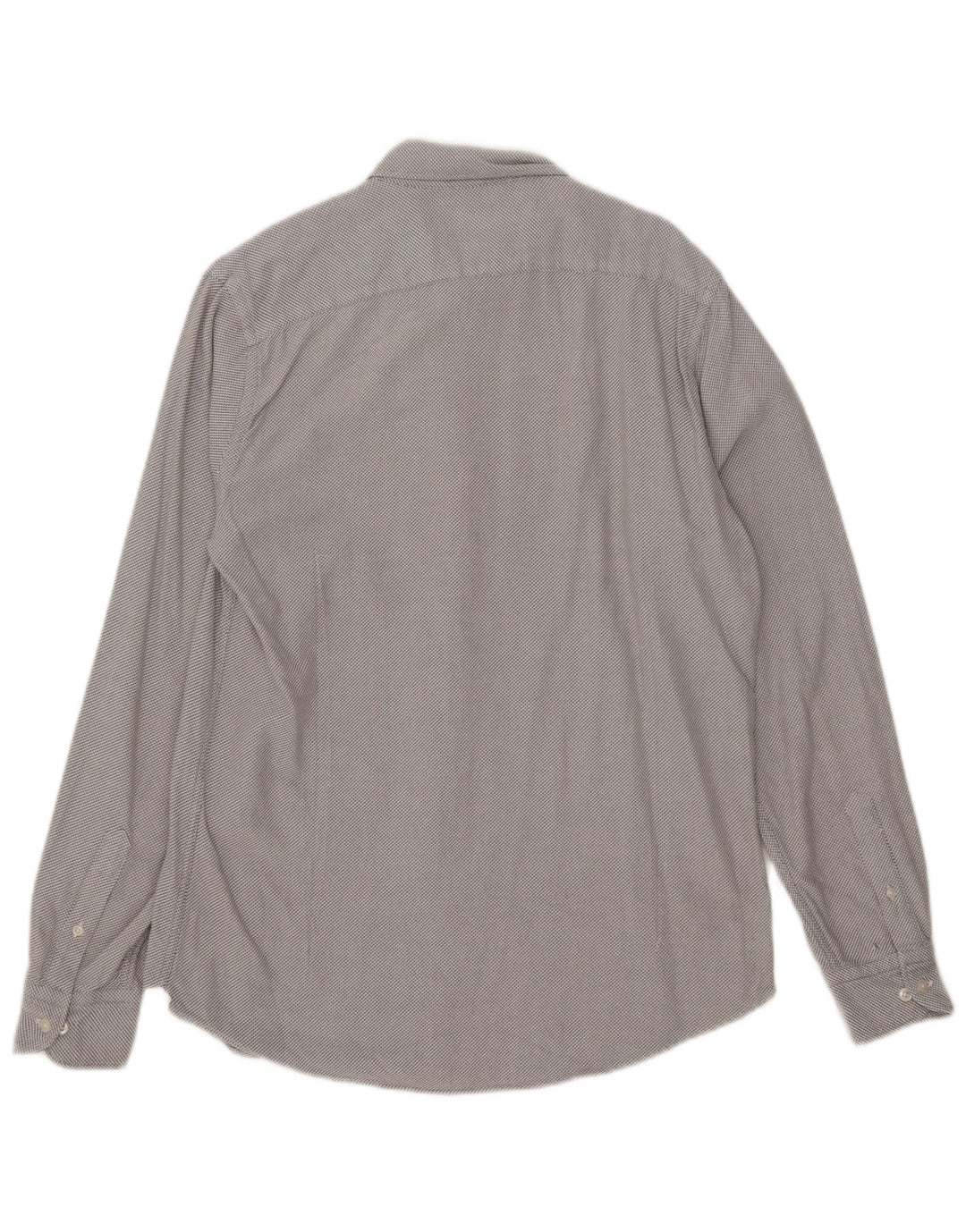 Camisa Massimo Dutti Hombre Gris Medio