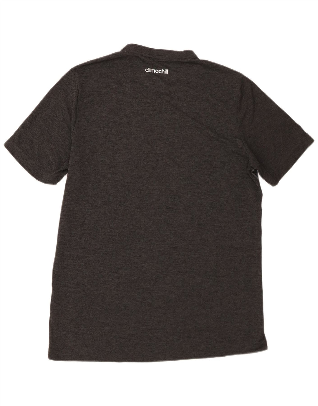 Adidas Hombre Climachill Camiseta Top Poliéster Gris Medio